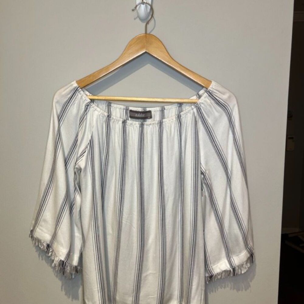 Addie Women's Peasant Top Size Large